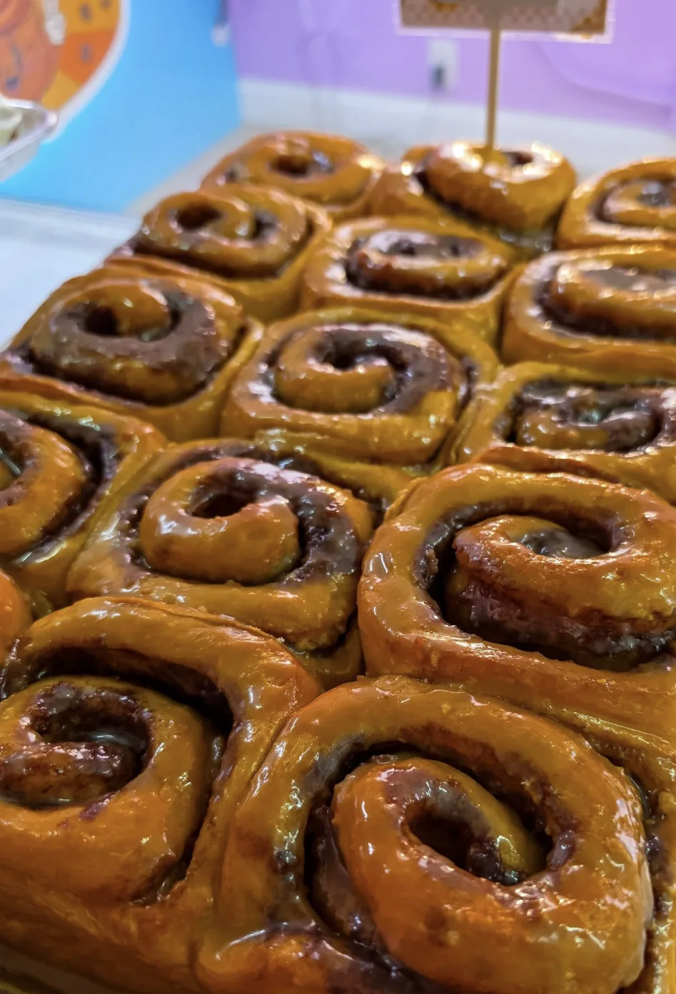 CLASSIC cinnamon roll — The OG. Cinnamon, sugar, and everything right in the world.